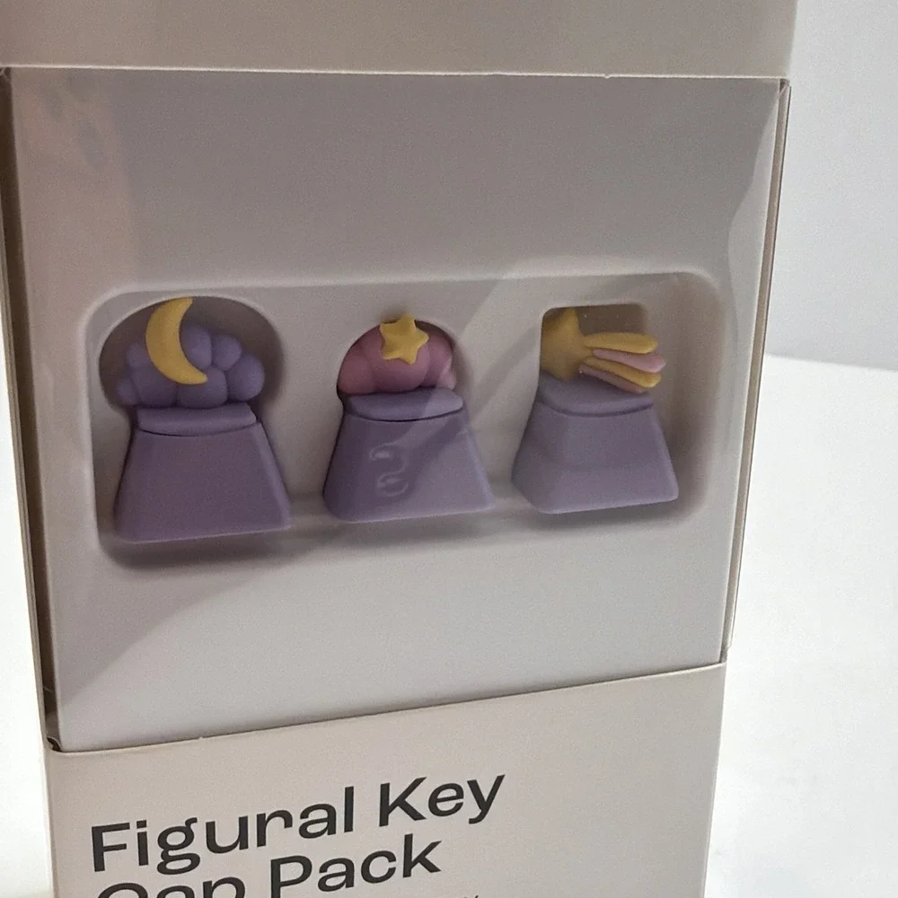 NORTH Stars And Moon Figural Key Cap 5-Pack Keyboard Accessories